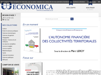 economica.fr website preview