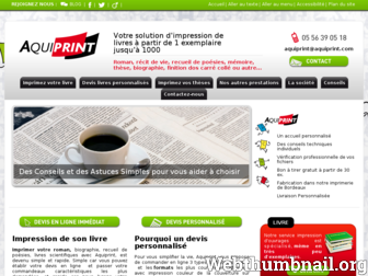 impression-edition-gironde.com website preview