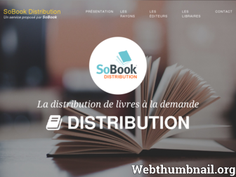 sobookdiffusion.fr website preview