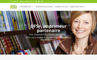 dfs-plus.fr website preview