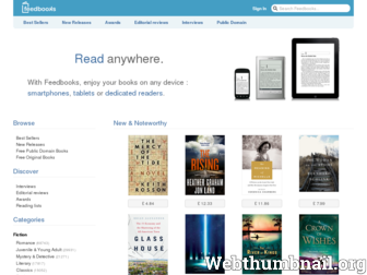 fr.feedbooks.com website preview