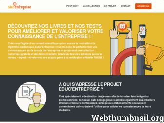 educentreprise.fr website preview