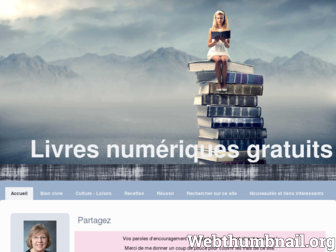 livresnumeriquesgratuits.com website preview