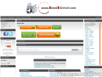 ebooks-gratuit.com website preview
