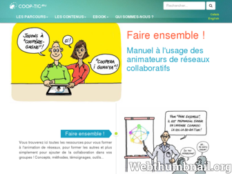 ebook.coop-tic.eu website preview