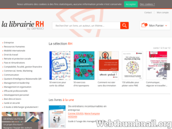 la-librairie-rh.com website preview