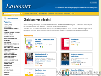 e.lavoisier.fr website preview