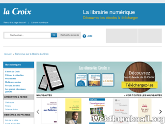 ebook.la-croix.com website preview