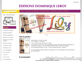 dominiqueleroy.fr website preview