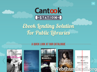 cantookstation.com website preview