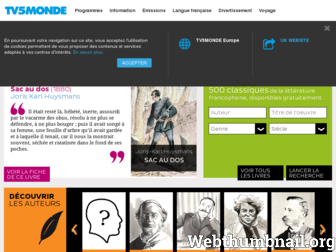 bibliothequenumerique.tv5monde.com website preview