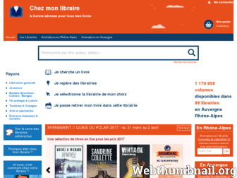 chez-mon-libraire.fr website preview