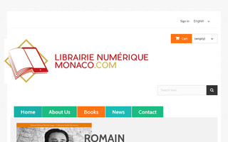 librairienumeriquemonaco.com website preview