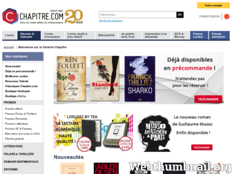 ebook.chapitre.com website preview