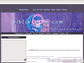 bibliboom.com website preview