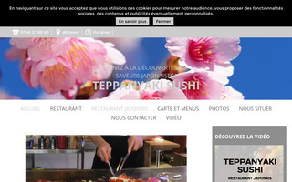 teppanyaki-sushi-cuisson-plancha.fr website preview