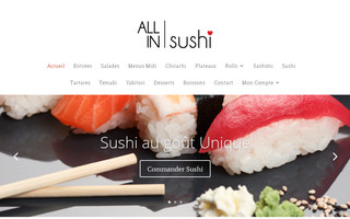 allinsushi.com website preview