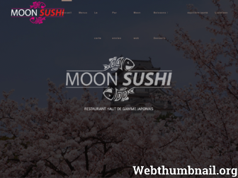 moonsushi.com website preview