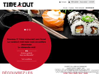 sushimarseilletimeout.com website preview