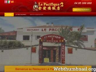 lepacifique2.com website preview