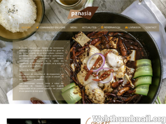 panasia.fr website preview