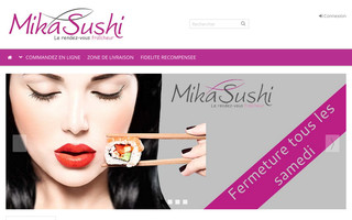 mikasushi.fr website preview