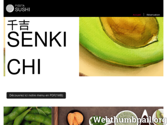 senkichi.fr website preview