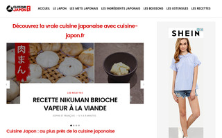 cuisine-japon.fr website preview