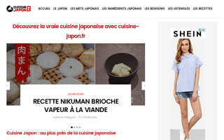 cuisine-japon.fr website preview