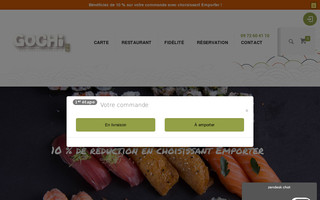 gochi.fr website preview
