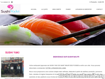 sushiyaki-94100.fr website preview