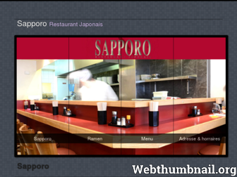 sapporo.fr website preview