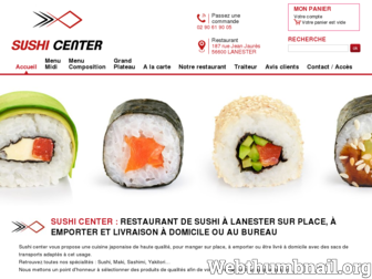 sushicenter.fr website preview