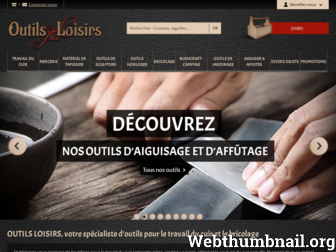 outilsloisirs.fr website preview