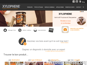 xylophene.fr website preview