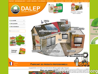 dalep.net website preview
