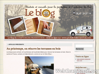 entretienbois.com website preview