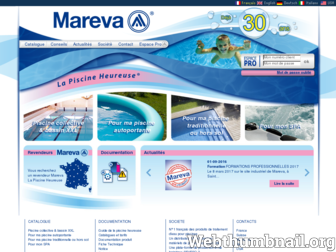 mareva.fr website preview