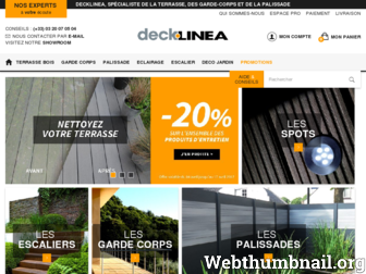 deck-linea.com website preview
