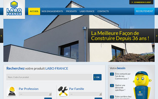 labo-france.fr website preview