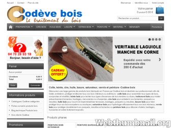 codeve.fr website preview