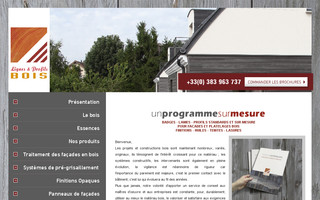lp-bois.fr website preview
