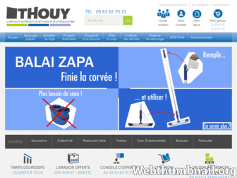 produitsentretien.fr website preview