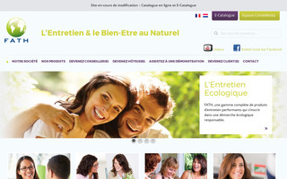 fath.fr website preview