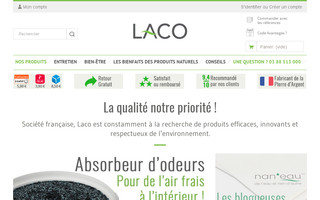 lacoshop.com website preview