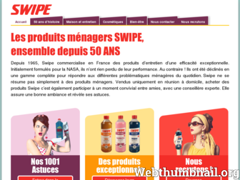 swipe.fr website preview