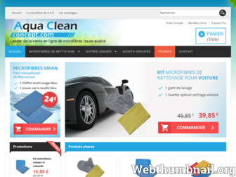 aquacleanconcept.com website preview