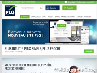 groupeplg.com website preview