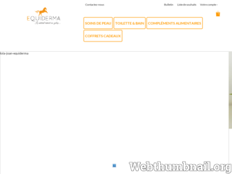 equiderma.fr website preview