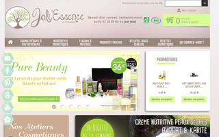 joliessence.com website preview